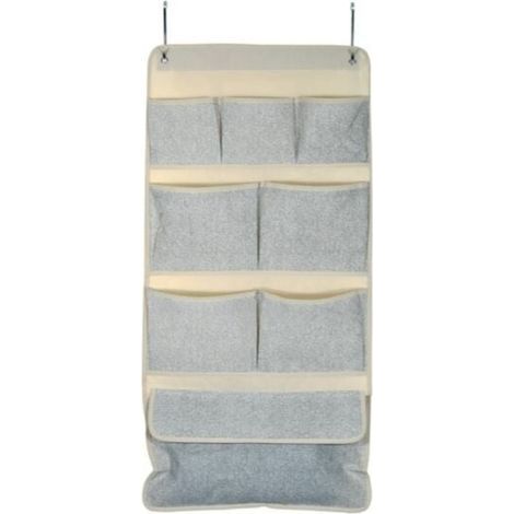 Organizador colgante de pared con 8 bolsillos. (1/3)
