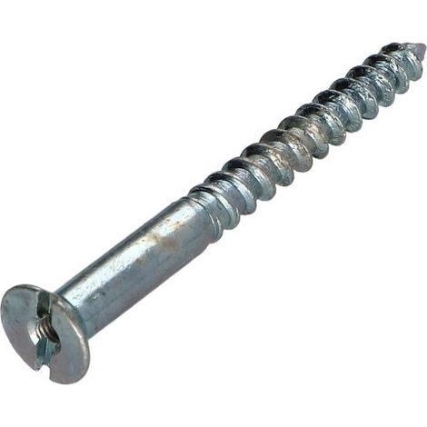Vis bois Acier zingué 6X60 Percée et taraudée M3 Pas de 60-1 pièce