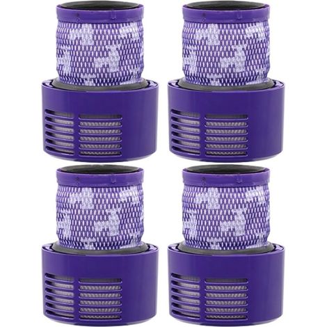 Filtri HEPA per aspirapolvere senza fili Cyclone. Compatibili con Dyson V10 SV12. Filtro HEPA ad alta densità di ricambio lavabile - Confezione da 4