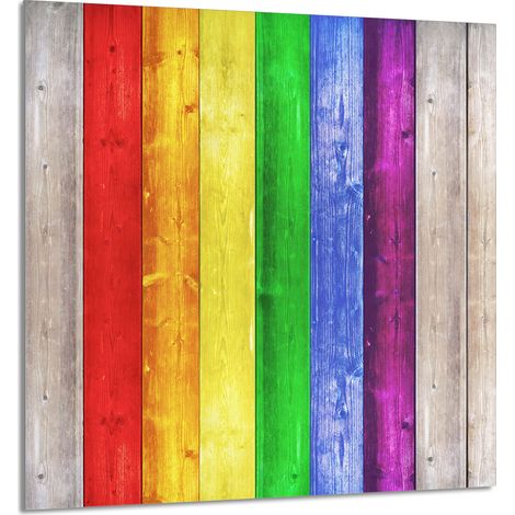 PANNELLO IN VETRO PER CUCINA 60x65 Colorato (1/5)