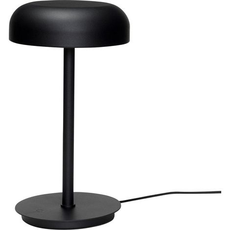 Hubsch Velo lampada da tavolo nera dimmerabile 20x37 cm (1/2)