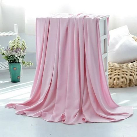 Couverture Rafraîchissante - Polyesther - 100 x 150 cm - Pour Dormeurs Chauds et Transpirations Nocturnes - Usage Toutes Saisons - 1 Pièce (1/5)