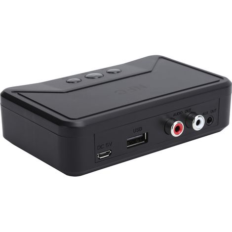Récepteur Audio Bluetooth Portable avec NFC et Prise Jack 3.5mm pour Haut-Parleurs (1/5)