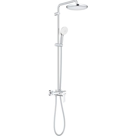 Columna de ducha termostática ROCA victoria t-plus cromo (1/5)