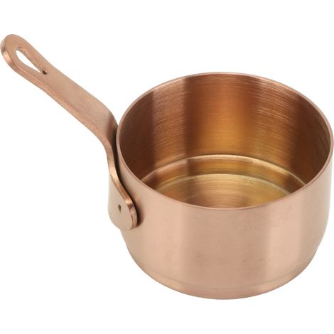 Saucenschale aus Edelstahl 304 mit Griff, 100 ml, Roségold, für Gewürze, Ketchup und Vorspeisen (1/5)