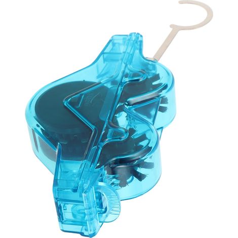 Outil Nettoyage Chaîne Vélo Portable avec Brosse Douce pour Moto Vtt Route Kit Entretien Rapide et Compatible Plusieurs Types de Chaînes (1/4)