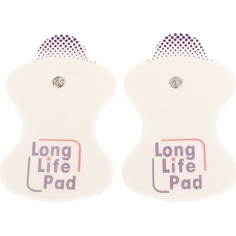 Lot de 2 électrodes de massage longue durée pour appareil d'acupuncture TENS numérique, machine de massage corporel 00903