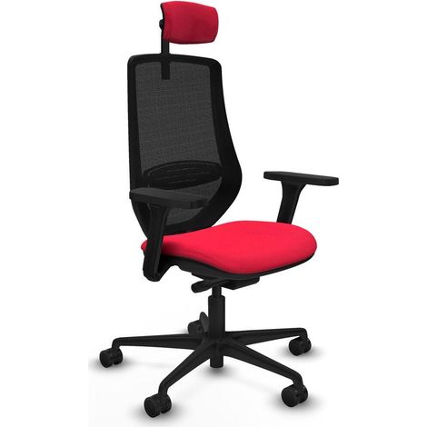 Piqueras y Crespo Silla Mardos rojo cómoda para oficina (1/3)