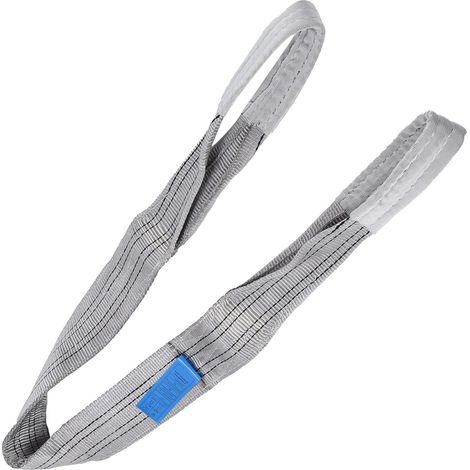 Sangles de Levage Lourdes, élingue de Levage Industrielle PES, Sangle de Levage Plate d'une capacité de 4T, Accessoire de Sangle épaissie pour Le Transport de Machines, (6M) (1/5)