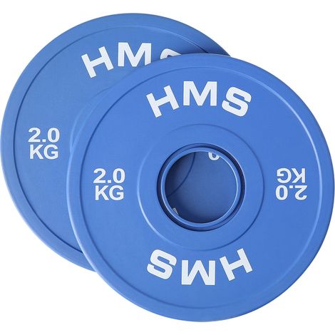 Olympisches Bumper Plate-Paar, 2 x 2,0 kg (1/5)