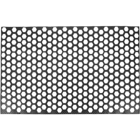 Autocollants pour feux arrière de voiture, style fibre de carbone, 48 x 30 cm (1/5)