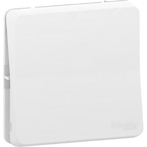 Schneider MUR39027 Mureva Styl - Pulsante - modulare - IP55 IK08 - collegamento automatico - bianco