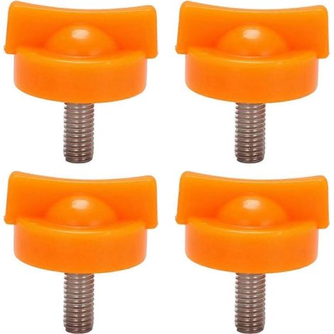 Lot de 4 vis de compression en plastique pour presse-agrumes XC-2000E - Pièces de rechange pour extracteur de jus XC-2000E (1/5)