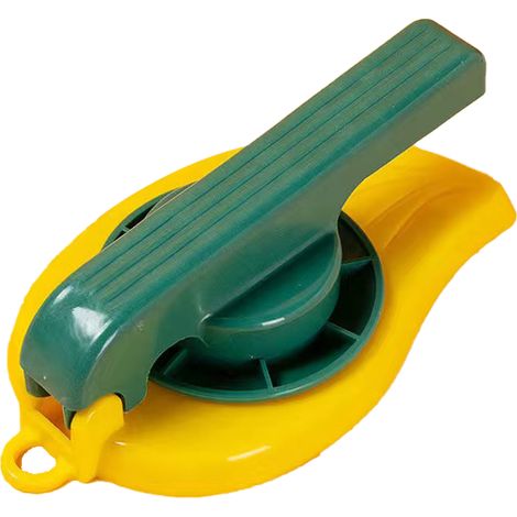 Presse À Tortillas - Presse À Pâtes Pour Raviolis Et Dumplings - En PP Alimentaire - 18 cm - Jaune (1/5)