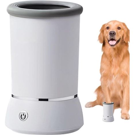 2 piècesNettoyeur de pattes pour animaux de compagnie Nettoyeur de pattes pour chiens Équipement de nettoyage des pattes (1/4)
