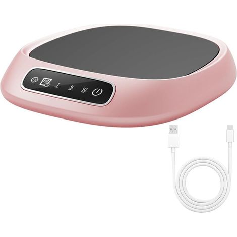 Sottobicchiere riscaldato USB, scaldatazze intelligente con tappetino antiscivolo, scaldatazze elettrico per mantenere la temperatura delle bevande, adatto per caffè, tè, latte e altre bevande calde. (1/5)