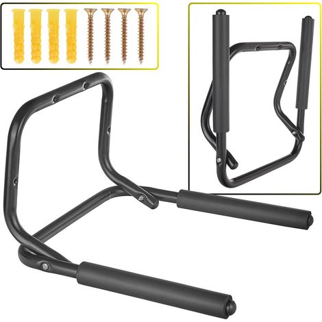 Soporte de pared plegable para bicicleta 36x30x48cm (10) (1/5)