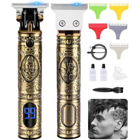 Tondeuse à cheveux pour hommes, tondeuse à barbe pour hommes, tondeuse à cheveux électrique (1/5)
