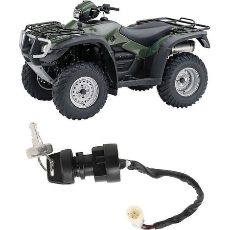 Compatible avec le commutateur à clé d'allumage du VTT 4x4 Foreman TRX400FW 35100-HM7-003 (1/5)