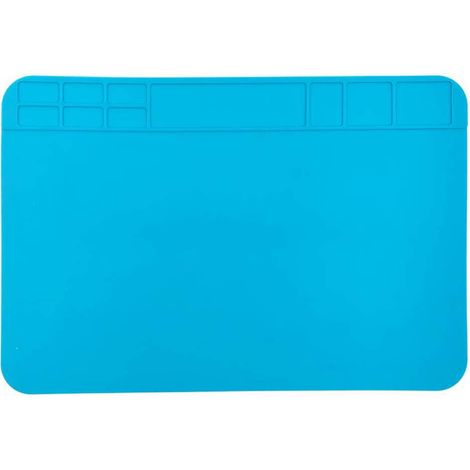 Tapis Soudure Pad Silicone Soudure 500 ℃ Tapis de Réparation Tapis Soudure Silicone pour Soudure Réparation Electronique,30 x 20cm (1/5)