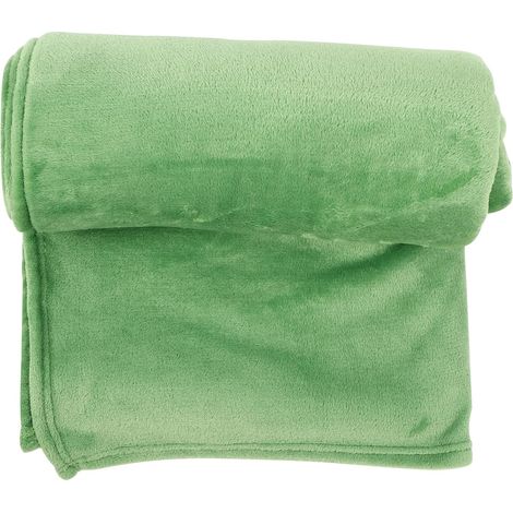 polyester camping OUNONA Couverture polaire unique en avec couverture chaude pour le et les voyages,