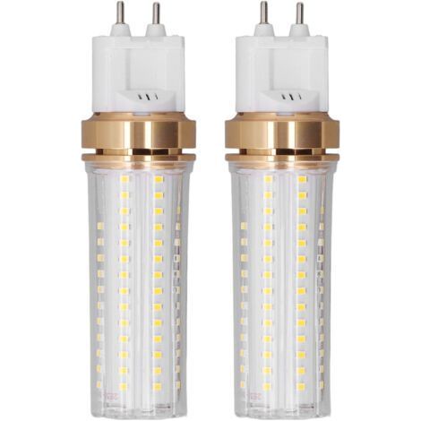 2 Pcs 20W G12 LED Corn Bulb 2000LM 360 Degree Lighting for Ceiling and Floor Lamps Intense Light- (1/5)