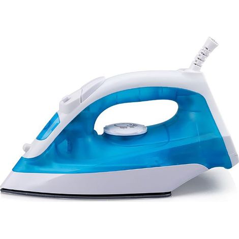 Fer à repasser vapeur électrique 1200W, chauffage rapide, portable et léger pour la maison, bleu 220V (1/5)