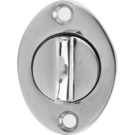 Bouchon de vidange ovale en acier inoxydable 3855 mm (1/5)