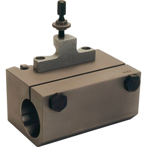 Portaherramientas de cambio rápido para cabezal de portaherramientas de acero B para mangos cilíndricos grandes Diám. de sujeción 40mm TECWERK (1/3)