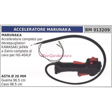 Manettino acceleratore MARUNAKA decespugliatore kawasaki japan 013209