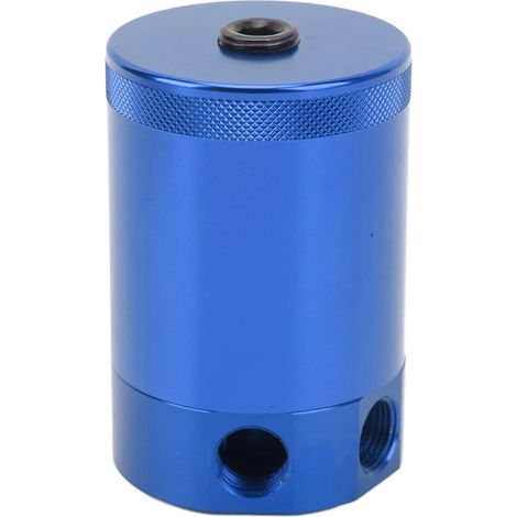 Kit de réservoir de récupération d'huile à chicanes en alliage d'aluminium, remplacement pour Camaro SS 6.2L 2016 et suivantes, bleu (1/5)