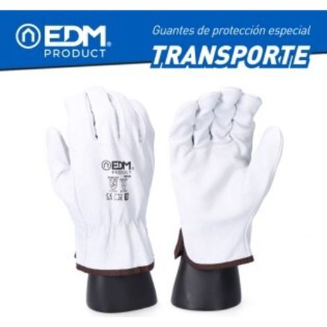 Gant de transport en cuir de vachette pleine fleur Taille 7
