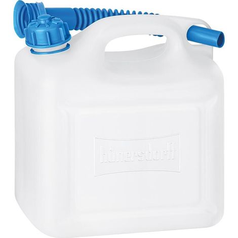 Bidon d'eau Eco Nature 5 litres + tuyau d'écoulement 145x241x252mm