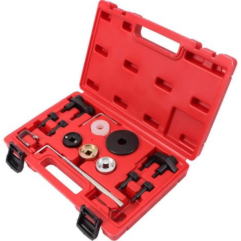 Conjunto de calado/reglaje para sincronización de vehículos VAG (AUDI, VOLKSWAGEN, SEAT Y SKODA) 1.8/2.0 TSI/TFSI (1/5)
