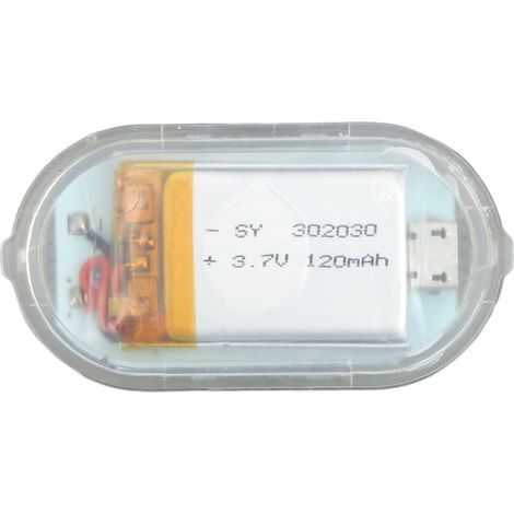 Berührungsempfindliche LED-Ambientebeleuchtung fürs Auto, Mini-Innenraum-Nachtlicht mit eingebautem Akku, weiß (1/5)