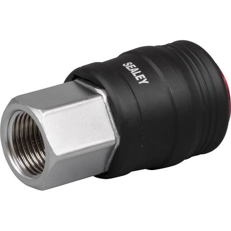 Sealey ACH64 High Flow Coupling Body Female 3/8""BSPT (1/3)