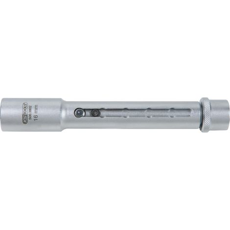 3/8" Douilles télescopique pour bougies, longueur réglable, 21 mm (1/3)
