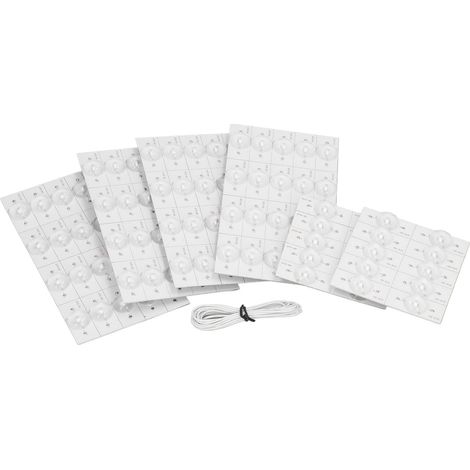 Lot de 100 perles de lentille LED 6V rondes transparentes haute luminosité, pièces de rechange pour réparation TV 32-65 pouces (1/5)