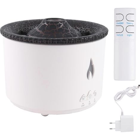 Ultrasonique humidificateur diffuseur arômes pour maison sleep improvement et respiratory health blanc 300 ml capacité (1/5)