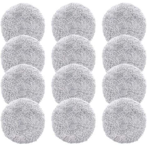 Chiffon de nettoyage de vitres multi-usages, forte absorption d'eau, 188, 168, 198, 388, tible avec PhoReal, accessoires pour robot nettoyeur de vitres (12 pièces), (1/3)