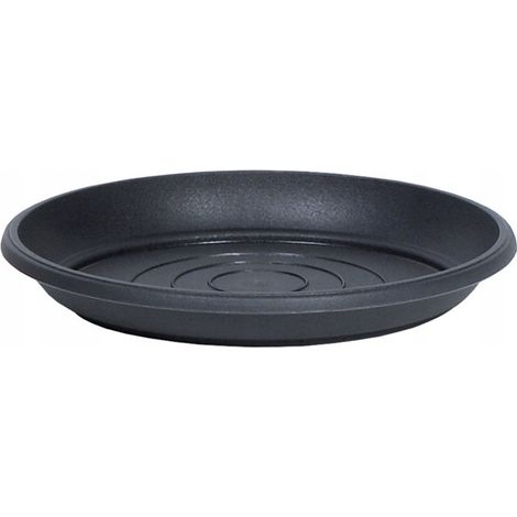 Terra POD25 anthrazitfarbene Untertasse 25 cm Prosperplast
