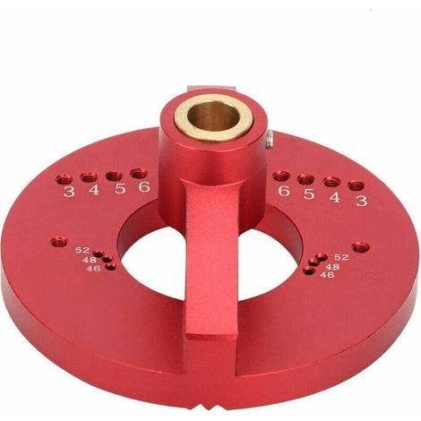 Guida di foratura da 35 mm per legno – dima multifunzionale per centratura verticale e installazione di cerniere