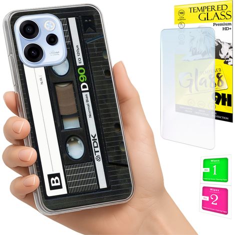Schutzhülle für Oppo Reno 15F / 15F FS: Fotoschutzhülle, Rückseite + 9H-Glas (1/5)