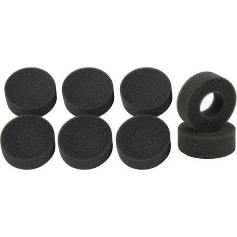 8 Pièces Mousse d'Insertion pour Pneus 1 Pouce, Compatible avec Voitures RC Tout-Terrain et Modèles Réduits (1/5)