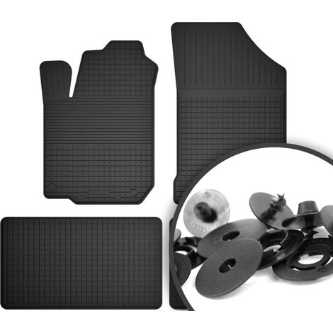 Tappetini in gomma + fermi per: monovolume Seat Alhambra I (1995-2010)