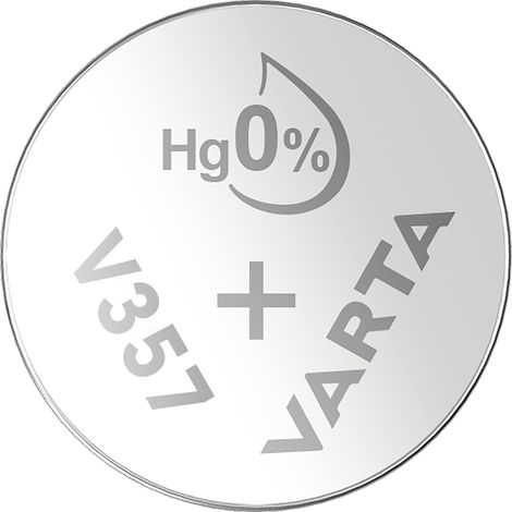 VARTA Knopfzelle Silver Oxide, 357 SR44,  1.55V, 10 Stück