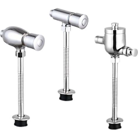 Alloy toilet flush valve with automatic shut-off system