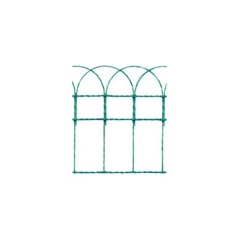 Rete Zincata Plastificata Verde "Arcoplax" - cm.65h. filo verticale 3,2 orizzontale 2,2