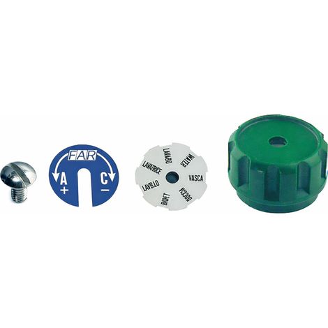 Kit avec manette disques et vis pour collecteurs FAR 8985 0316 Kit de montage