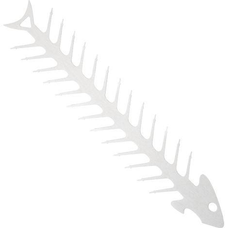 Grille en acier inoxydable pour arêtes de poisson, ustensiles de barbecue pour griller la viande en extérieur-AquaForge